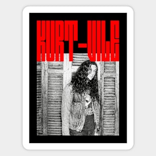 Kurt Vile -- Aesthetic Fan Art Design Magnet